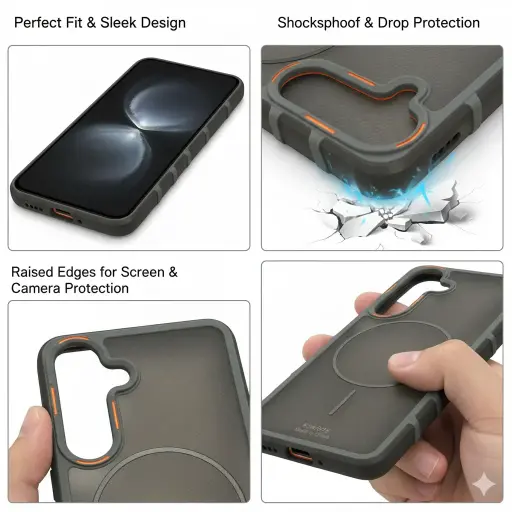 Magnetic Armor Case S25